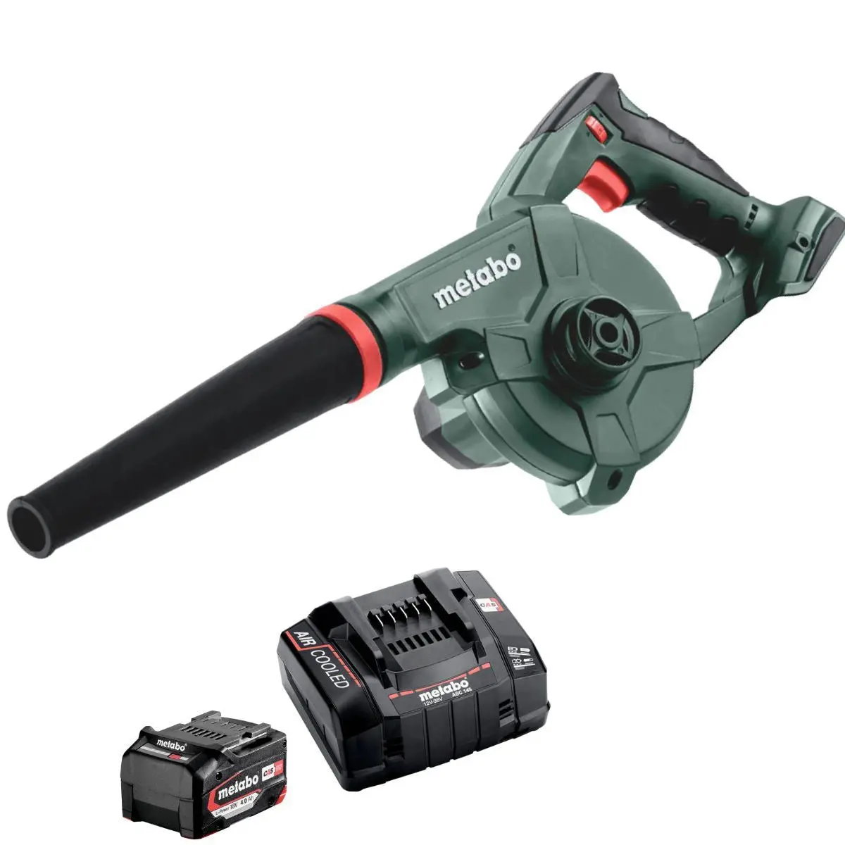 Metabo Ag 18 18V Cordless Blower With 1 X 4.0Ah Battery & Charger 1