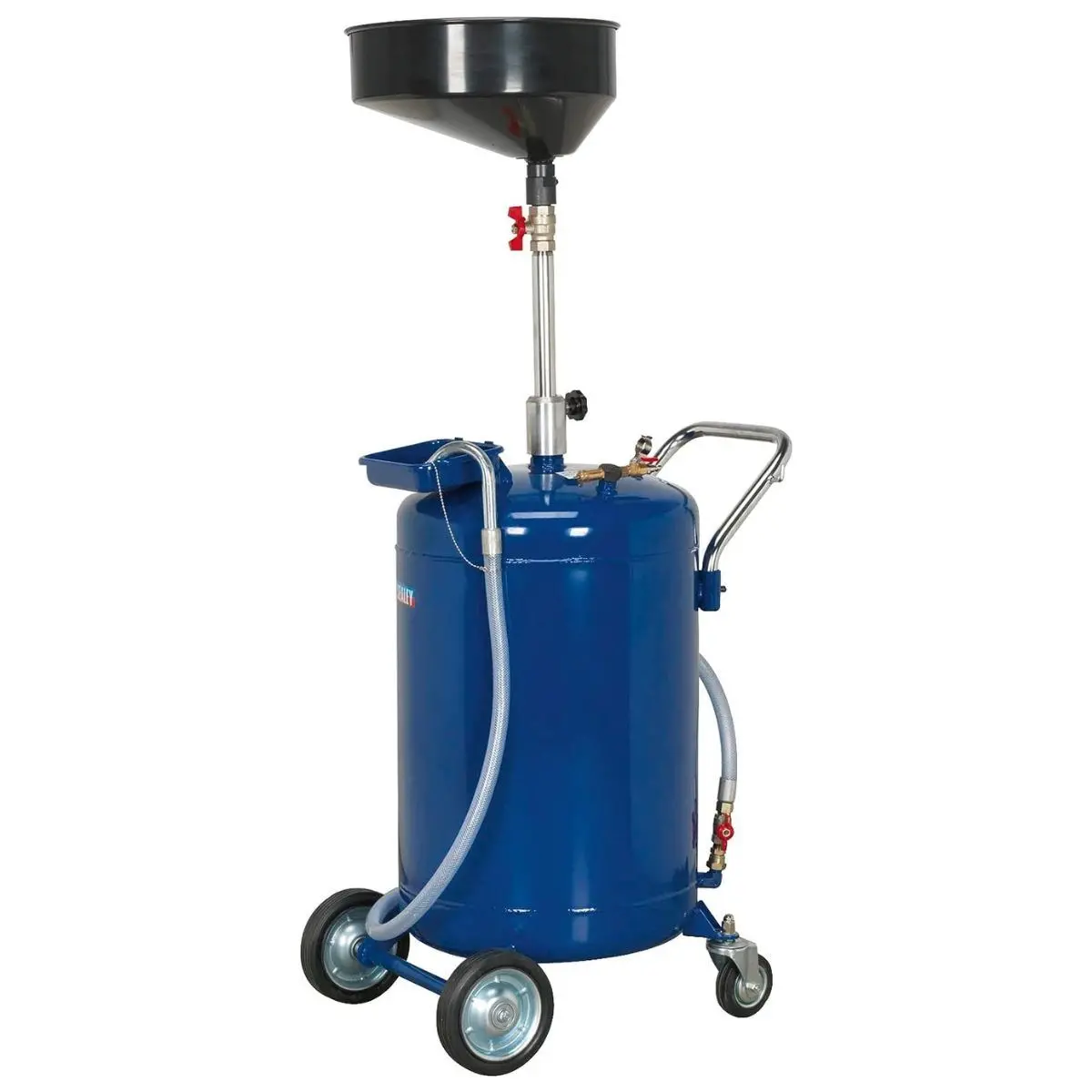 Sealey Ak458dx 110L Air Discharge Mobile Oil Drainer 1