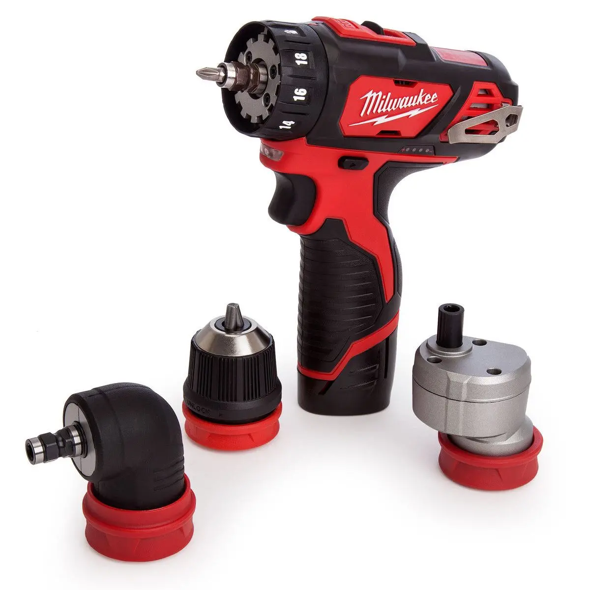 Milwaukee M12bddxkit-202C 12V Drill Driver With 2 X 2.0Ah Batteries, Charger & Case 4933447773 2