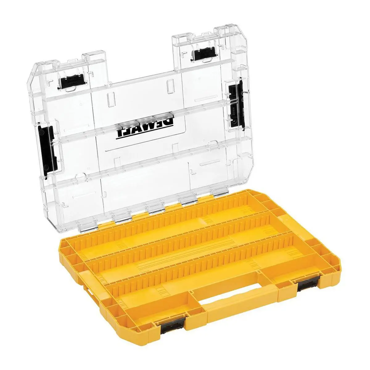 Dewalt Dt70804-Qz Large Tough Case Organiser With Small Bulk Storage Case, Dividers, Screwdriver Bit Bars (Empty) 1