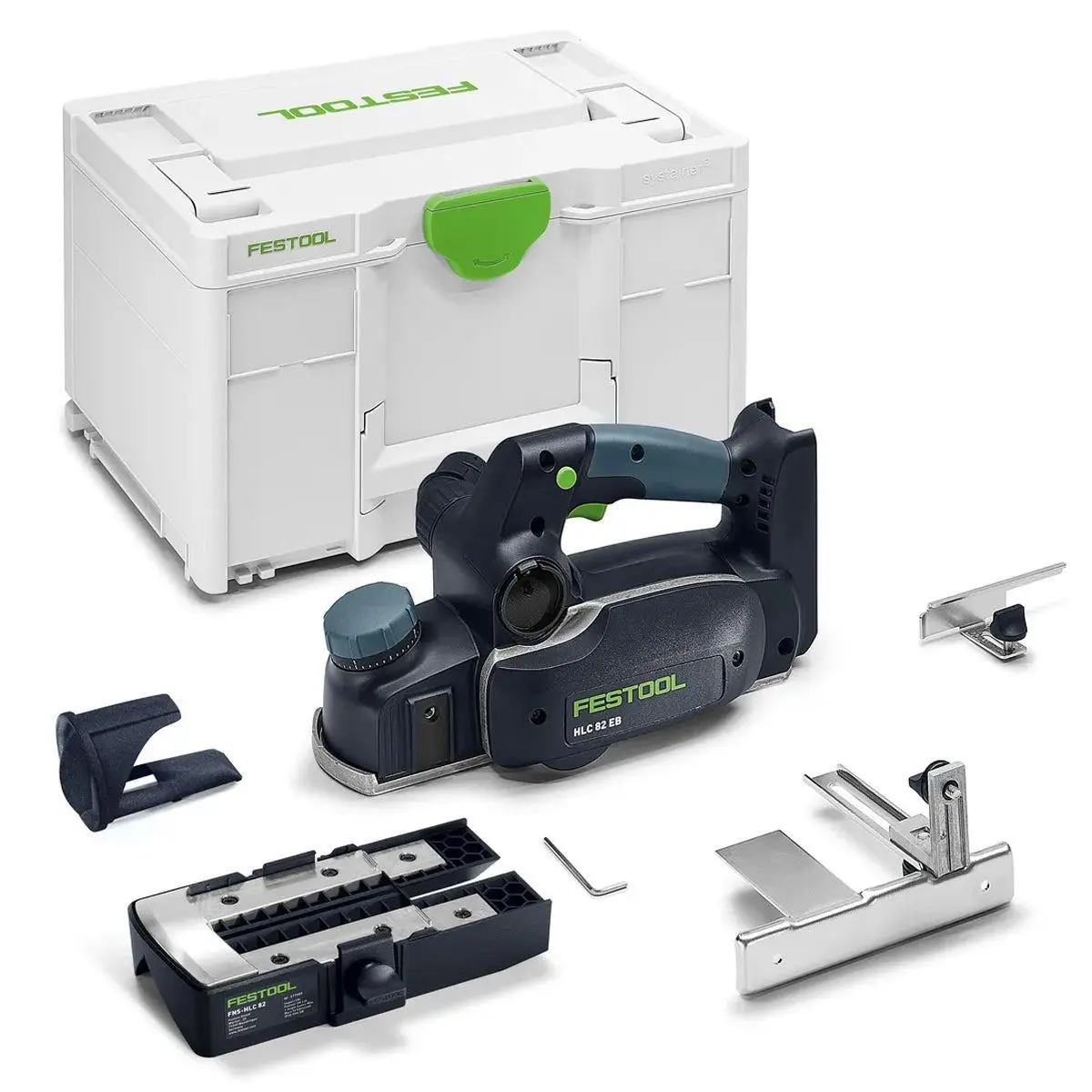 Festool Hlc 82 Eb-Basic-Set 18V Brushless Planer Body With Accessories Set & Systainer - 578600 1