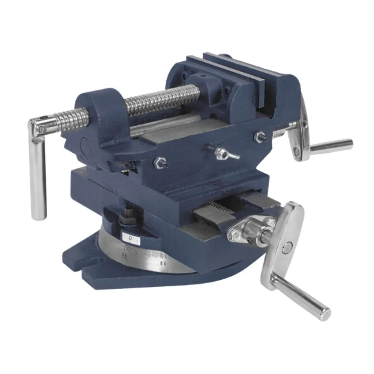 Sealey Cv4 100Mm Compound Cross Vice 1