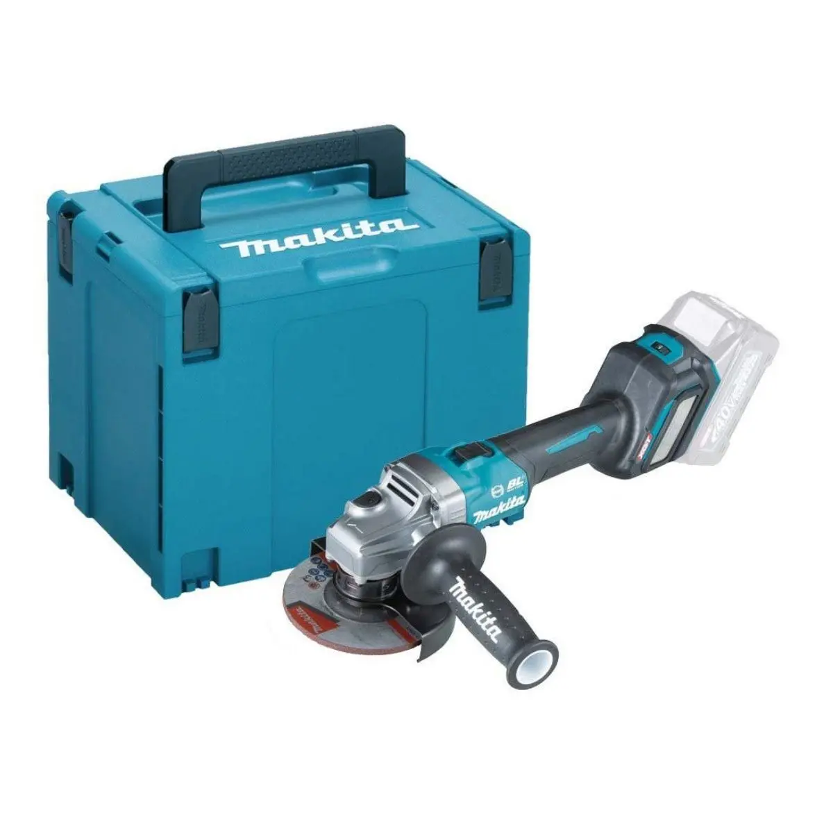 Makita Ga023gz01 40V Max Xgt 125Mm Brushless Angle Grinder With Type 4 Case 1