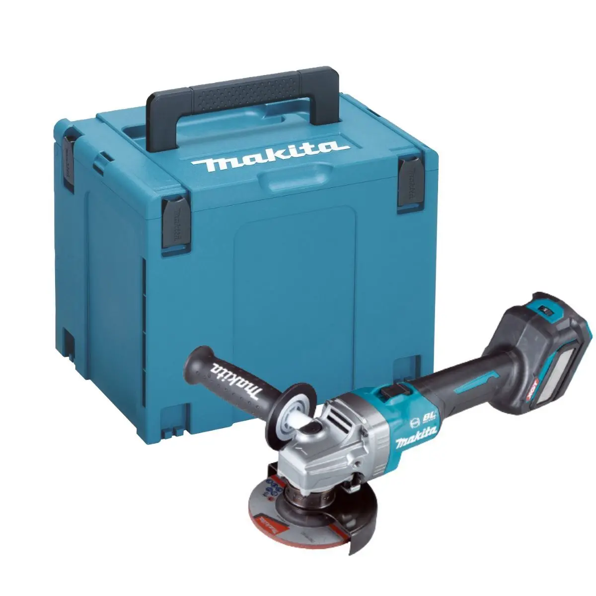 Makita Ga022gz01 40Vmax Xgt Brushless 115Mm Angle Grinder With Type 4 Case 1