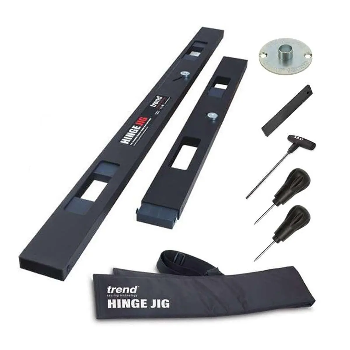 Trend Hinge Jig 2 Piece With Accessories H/Jig/A 1