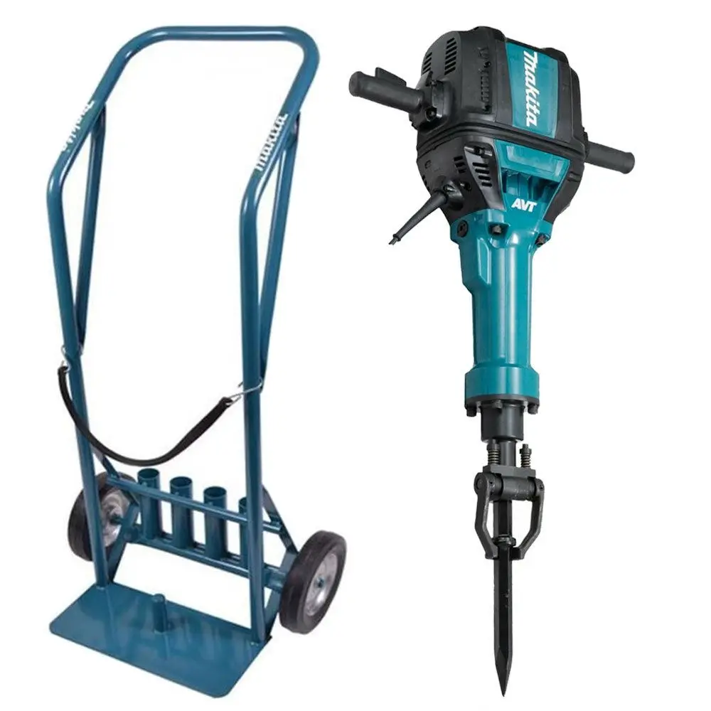Makita Hm1812tr/2 Avt Demolition Electric Breaker 240V With Trolley 1