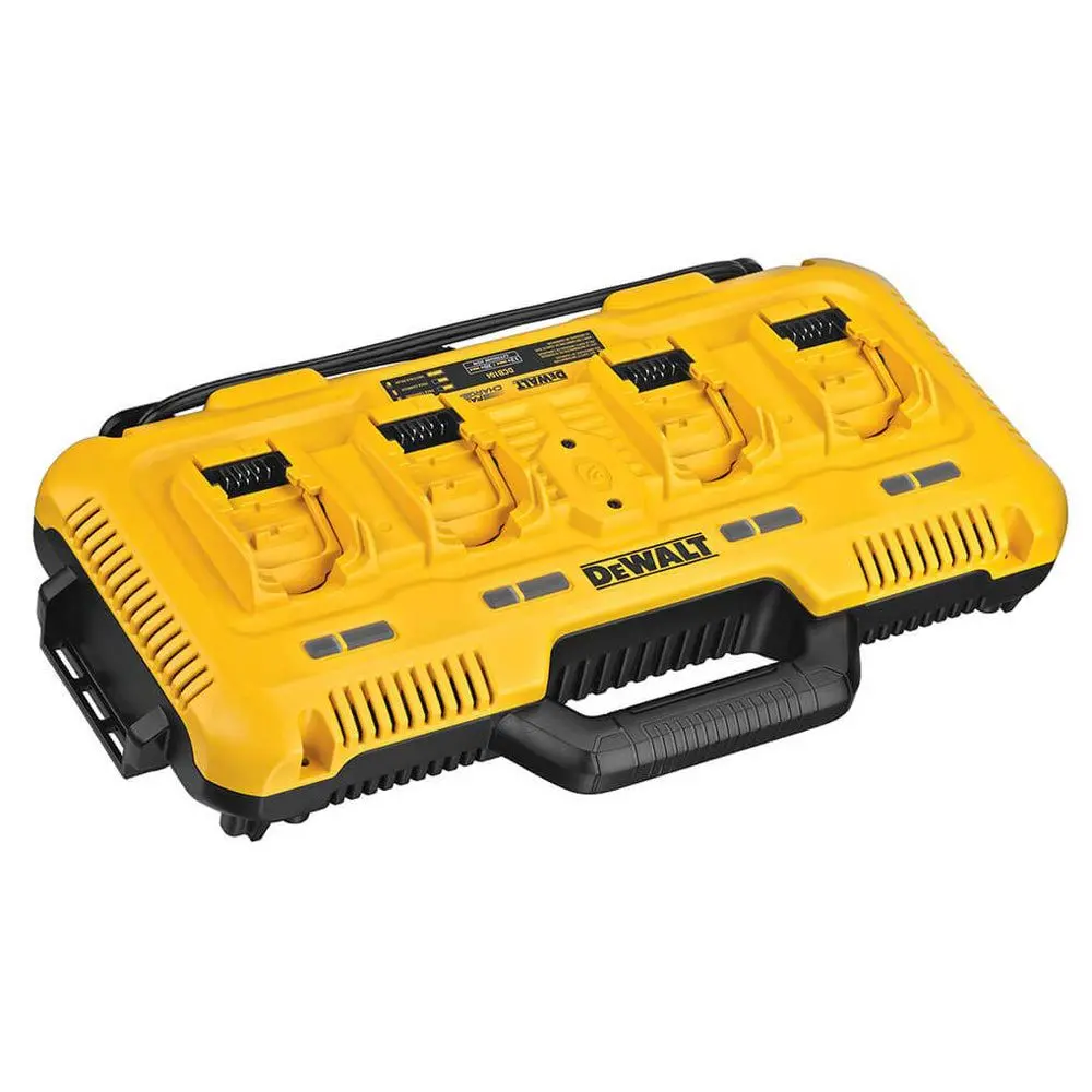 Dewalt Dcb104 18V Xr Multi-Voltage 4-Port Charger Quick 240V Charging For All Battery Types 1