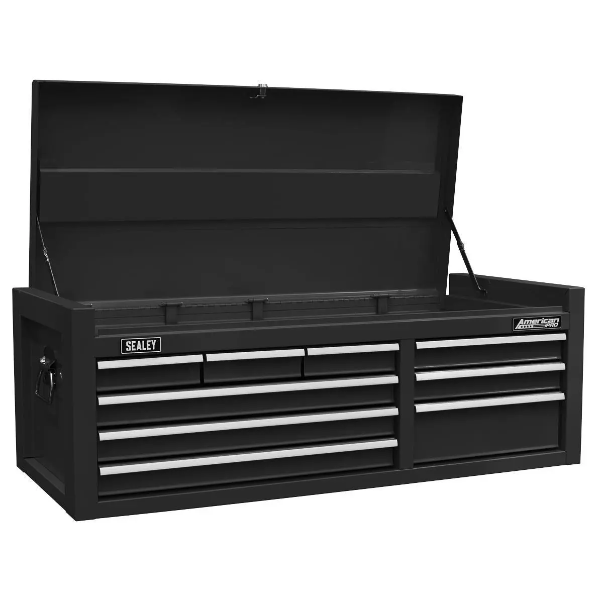Sealey Ap4109b 9 Drawer Top Chest With Ball Bearing Slides Black 1