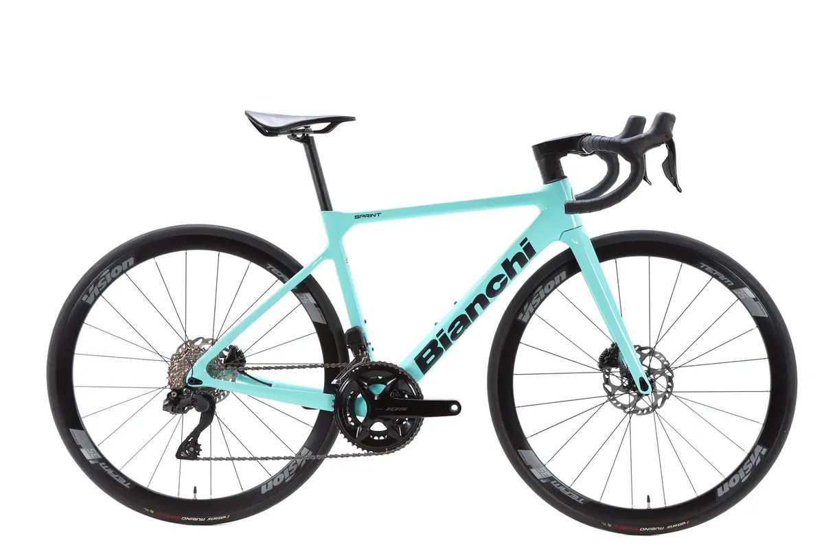 Bianchi Sprint Shimano 105 Di2 Disc Road Bike 2024, Size 50Cm 1