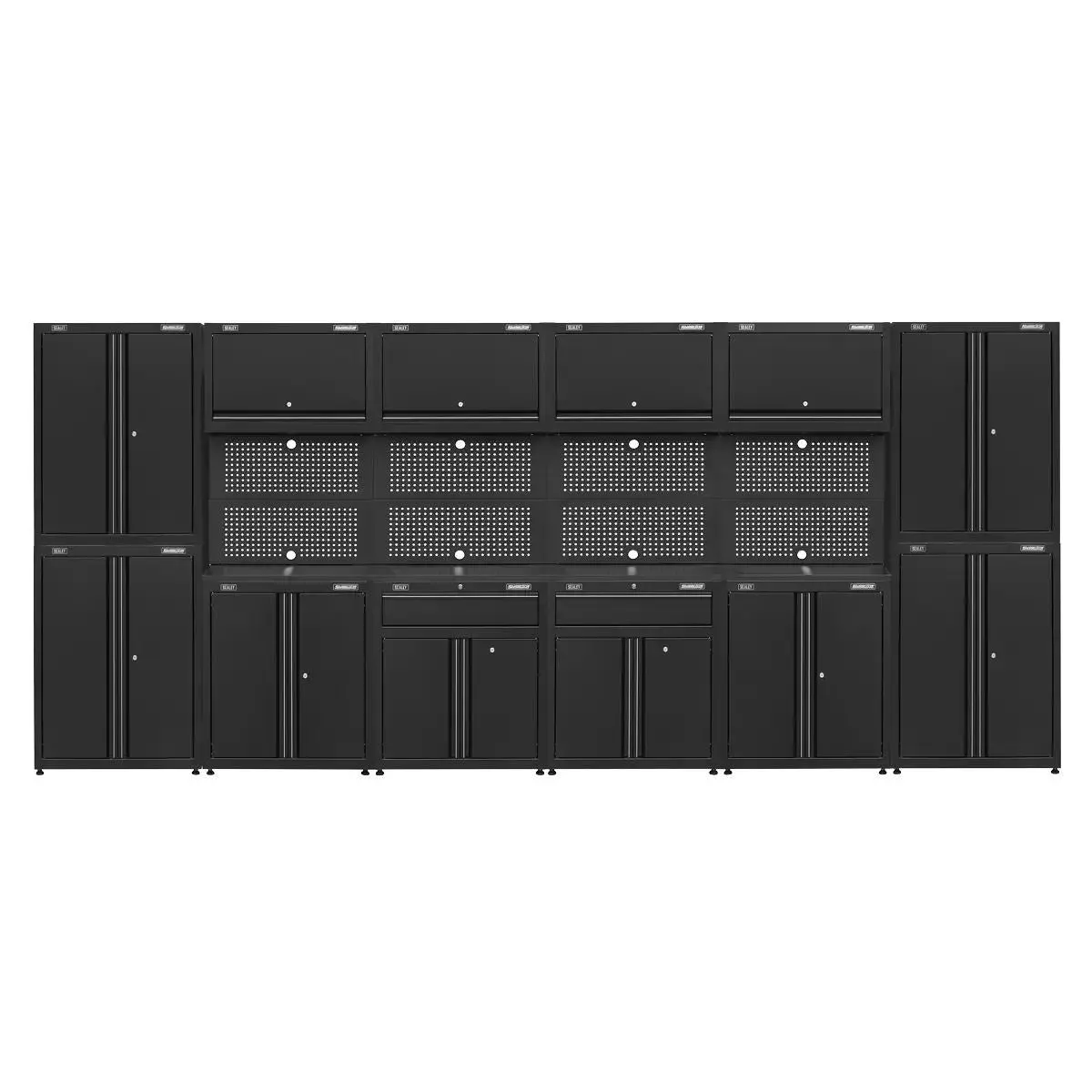 Sealey Apms16hfp Modular Garage Storage System 4.6M 1