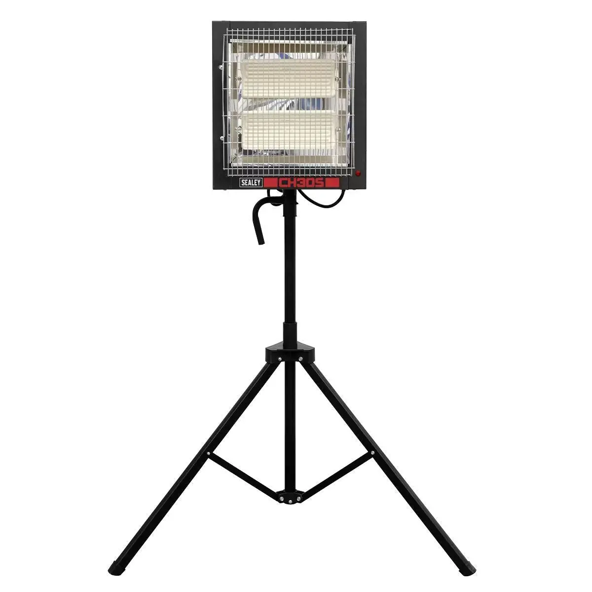Sealey Ch30s 2.8Kw Floor Stand Ceramic Heater Adjustable, Portable & Safety Features 230V 1