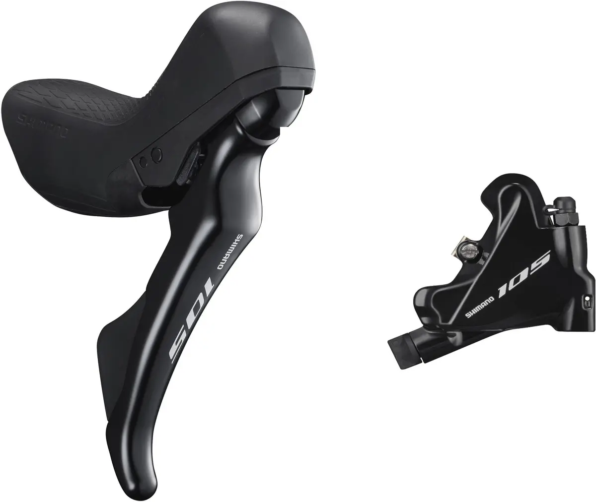 Shimano 105 R7000 Shifter & Disc Brake Caliper Set - Pair 1