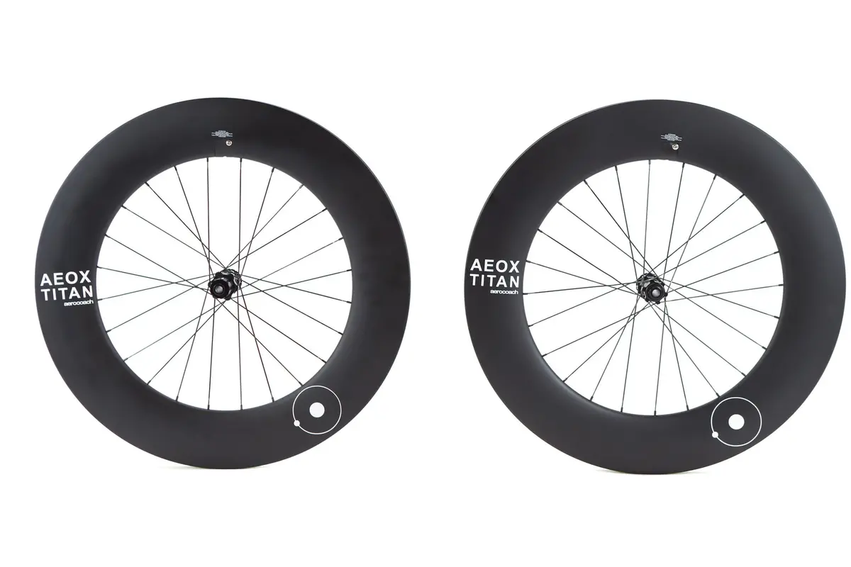 Aerocoach Aeox Titan Carbon Disc Wheelset 2023, Shimano Freehub 1