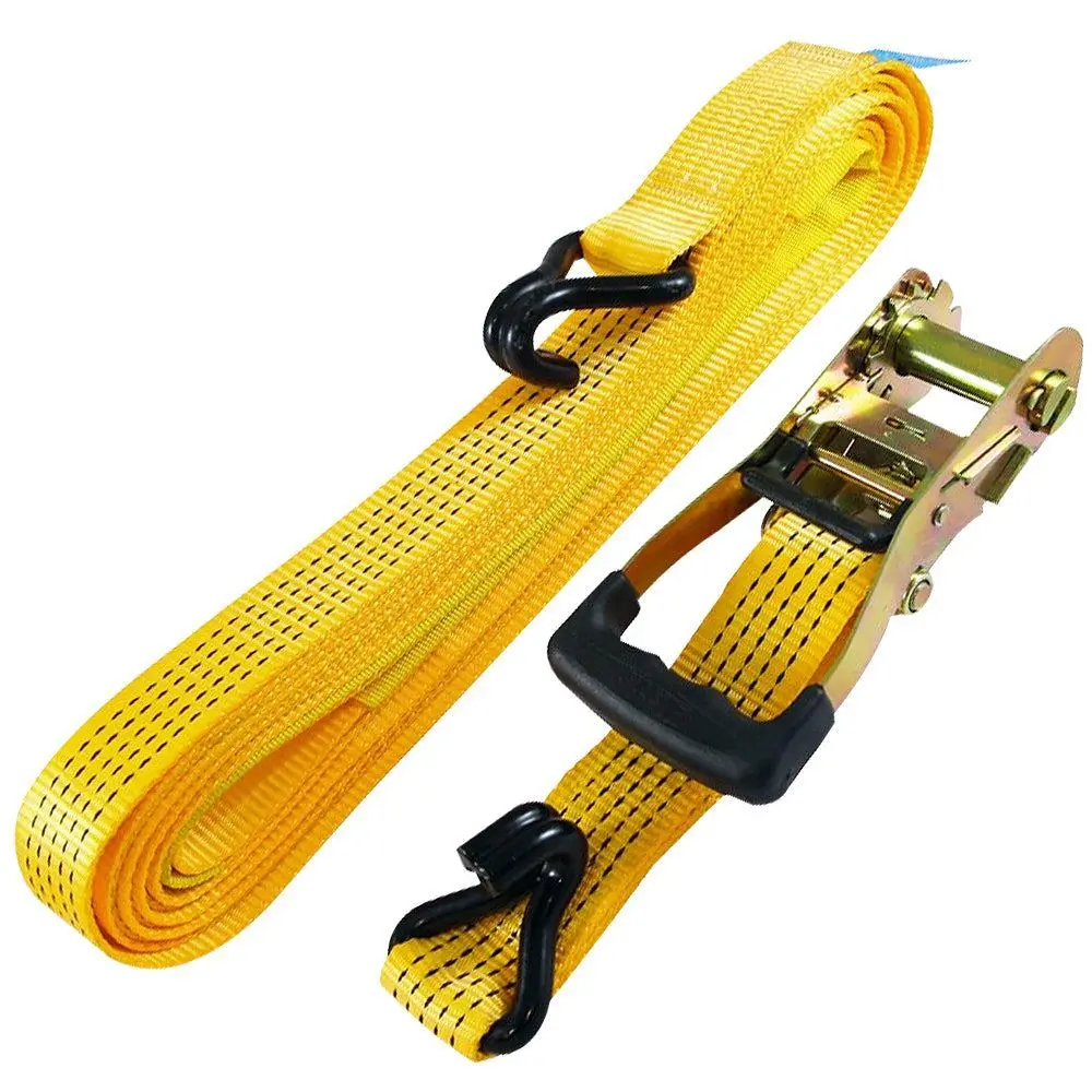 Timco 10M X 50Mm Veto Ratchet Strap Heavy-Duty R-Coated Hook 10Rs1j 1