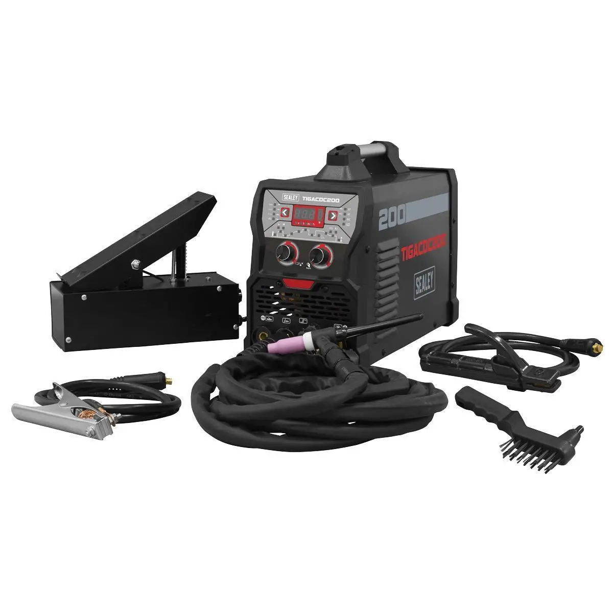 Sealey Tigacdc200 Tig/Mma Ac/Dc Pulse Inverter Welder 200A/230V 1