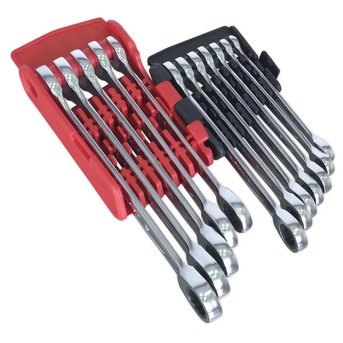 Sealey Ak63922 Metric Ratchet Combination Spanner Set 12 Piece 1