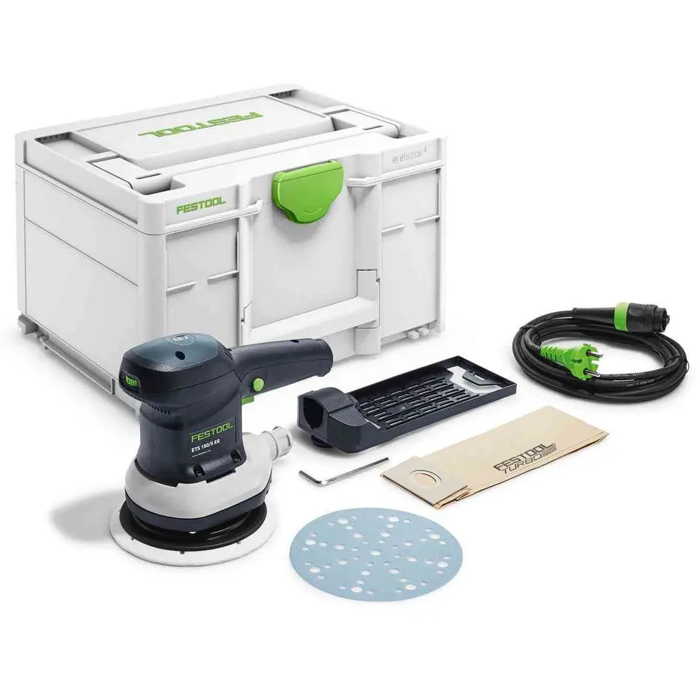 Festool Ets 150/5 Eq-Plus 230V Gb Random Orbital Eccentric Sander In Systainer Sys3 M 187 - 576083 1