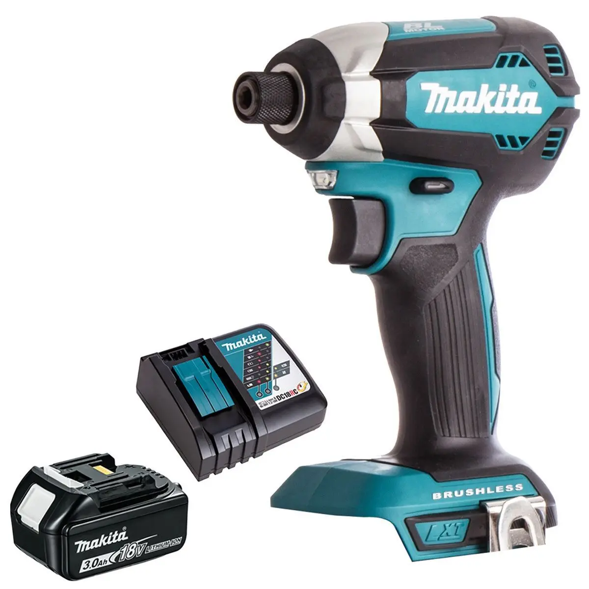 Makita Dtd153z 18V Brushless Impact Driver With 1 X 3.0Ah Battery & Charger 1