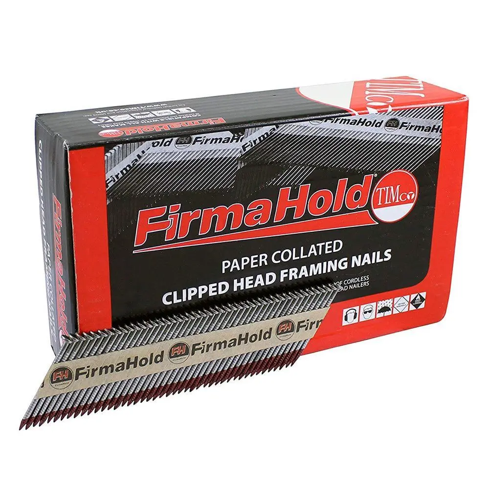 Firmahold 75Mm Galv Ring Shank Collated Clipped Head Nails Pack Of 2200 Cfgt75 1