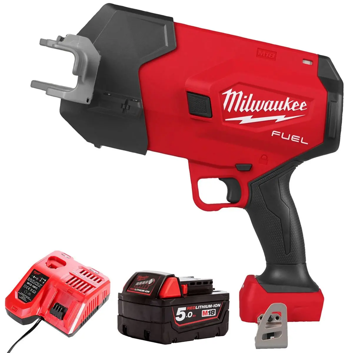 Milwaukee M18fpcs-0 18V M18 Fuel Brushless Steel Pipe Cutter With 1 X 5.0Ah Battery & Charger 1