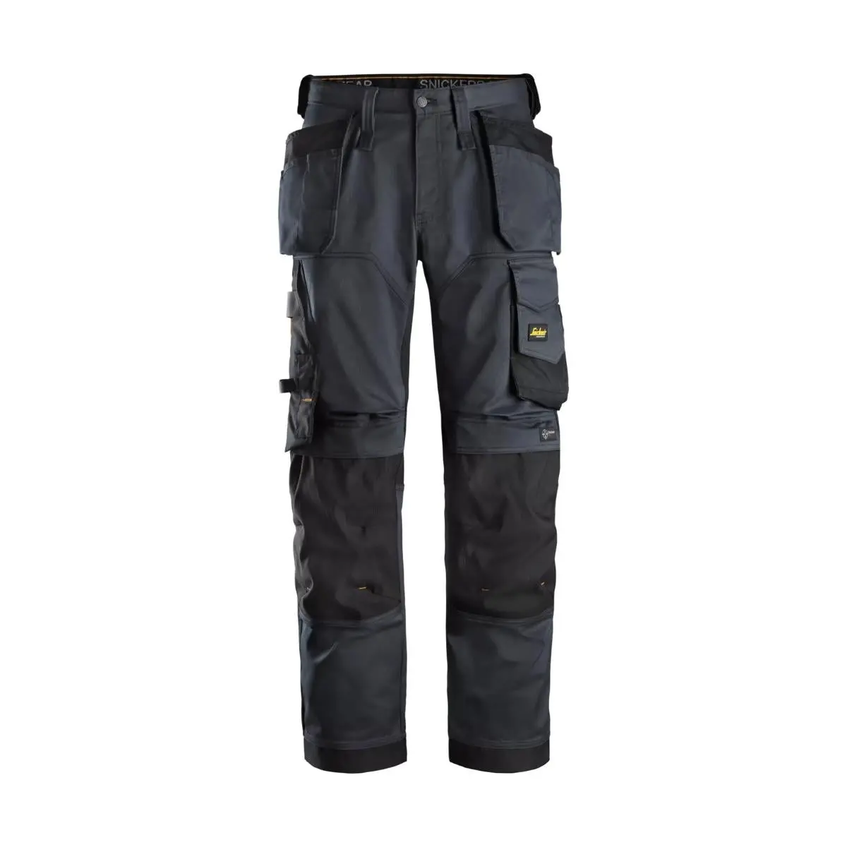 Snickers 6251 Allroundwork Stretch Loose Fit Trousers With Holster Pockets Steel Grey - 32" Leg 36" Waist 1