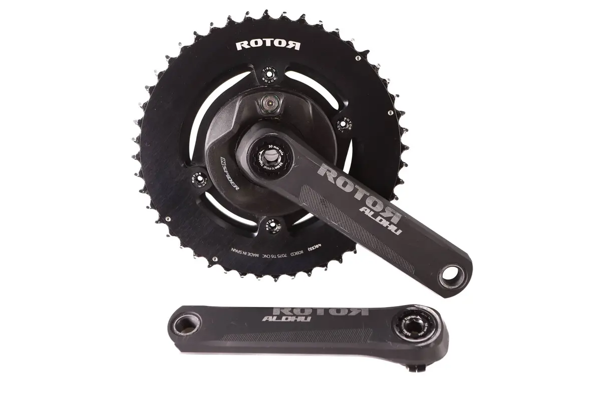 Rotor Aldhu Alloy Inspider Powermeter Crankset, 48/35T - 155Mm 1