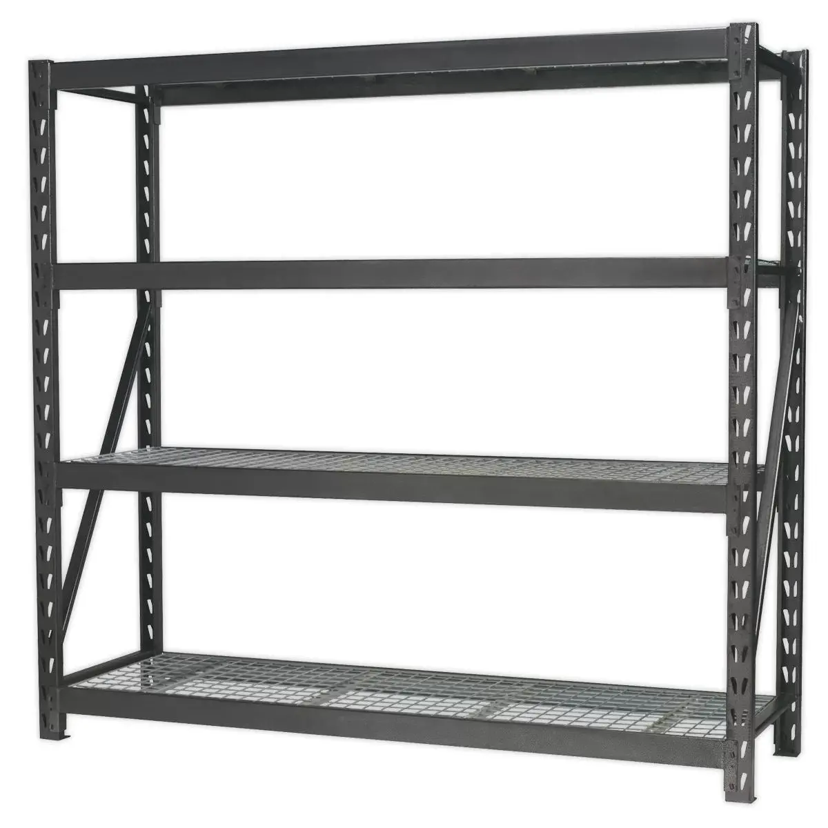 Sealey Ap6572 Heavy-Duty Racking Unit With 4 Mesh Shelves 640Kg Capacity Per Level 1