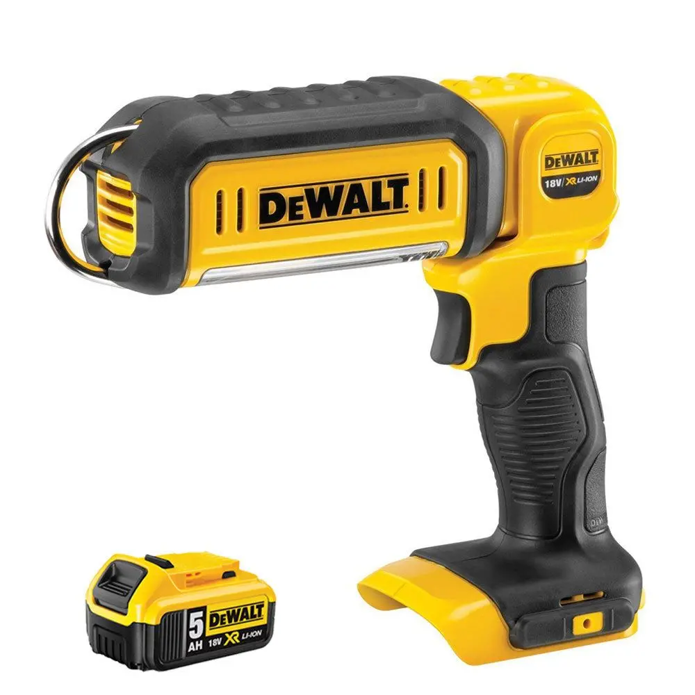 Dewalt Dcl050n 18V Handheld Led Work Light Torch With 1 X 5.0Ah Battery 1