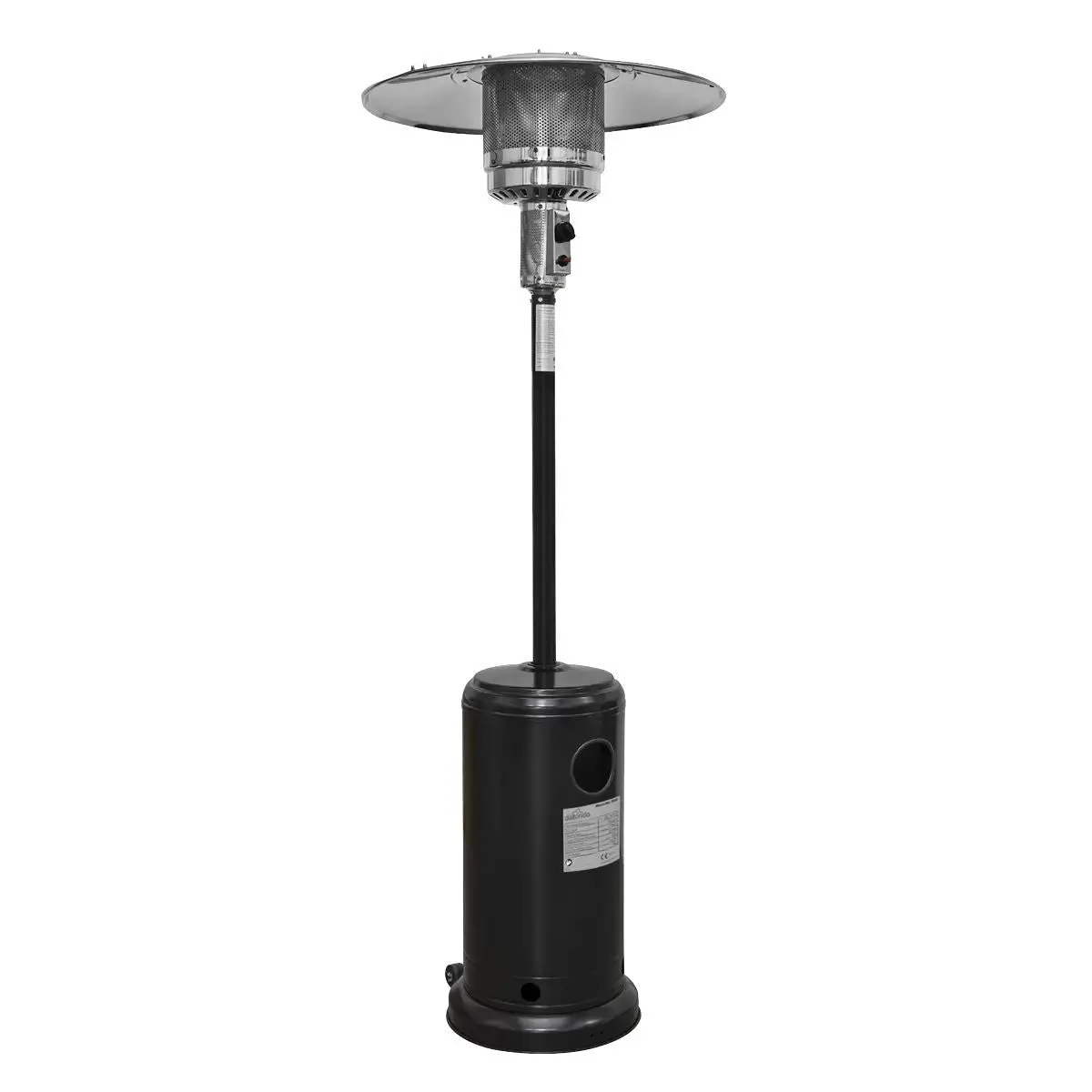 Sealey Dg1 Dellonda Outdoor Garden Gas Heater 13Kw Commercial & Domestic Black 1