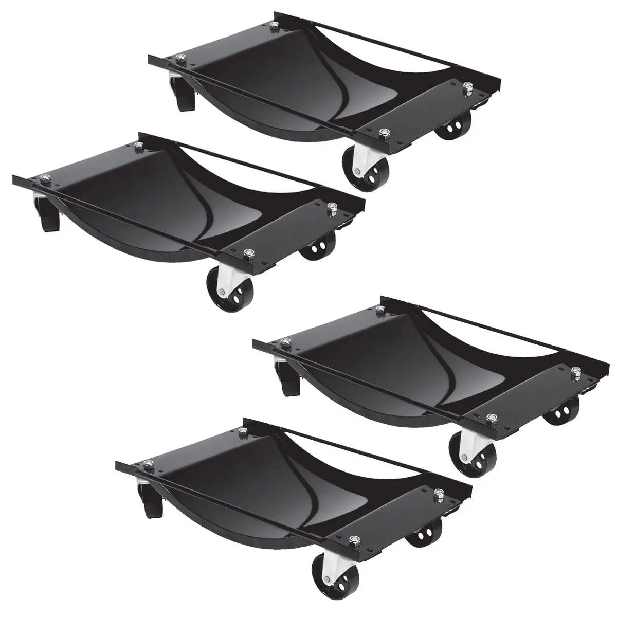 Big Red Torin 400 Kg Heavy Duty Vehicle Mover Car Dolly Pack Of 4 1