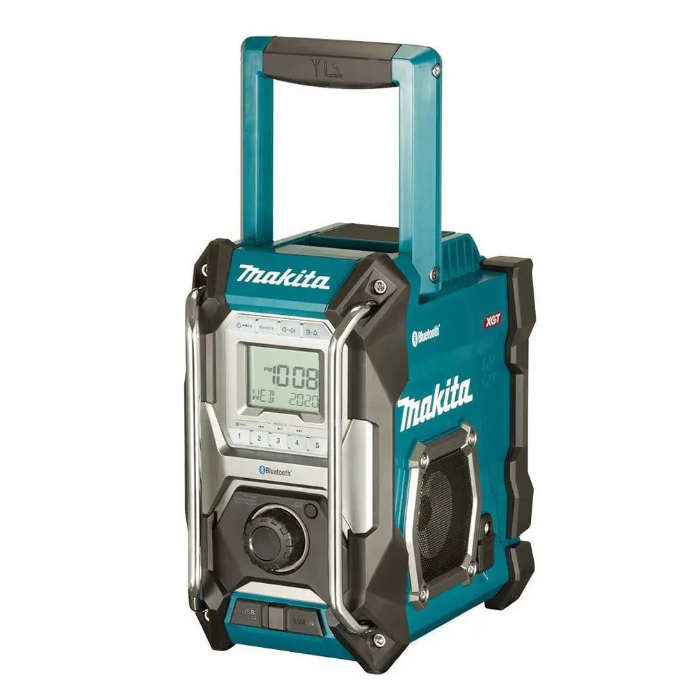 Makita Mr002gz 12V/40V Max Cxt/ Lxt/ Xgt Blue Job Site Radio With Bluetooth Body Only 1