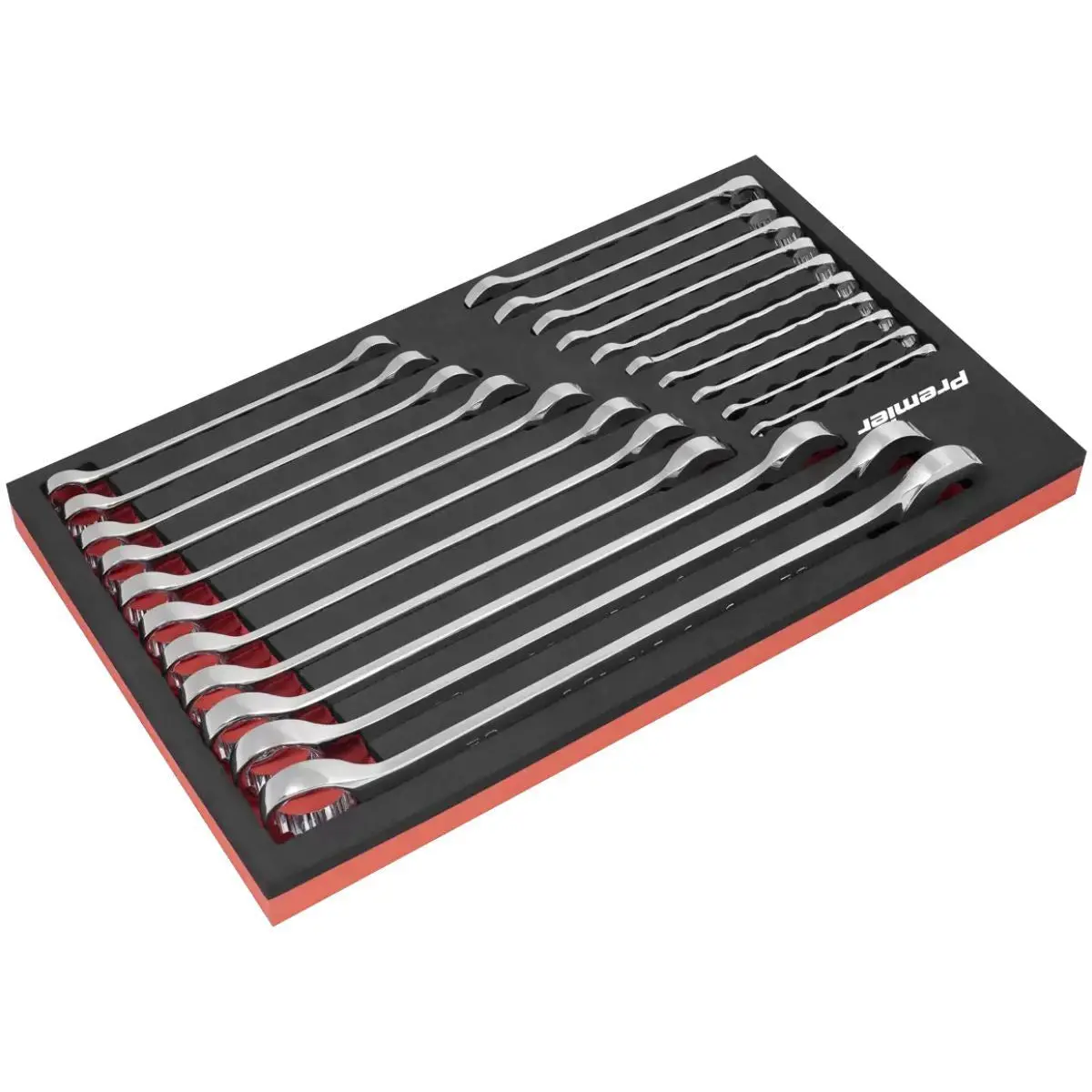 Sealey Ak63021 Combination Spanner Set 21Pc 1