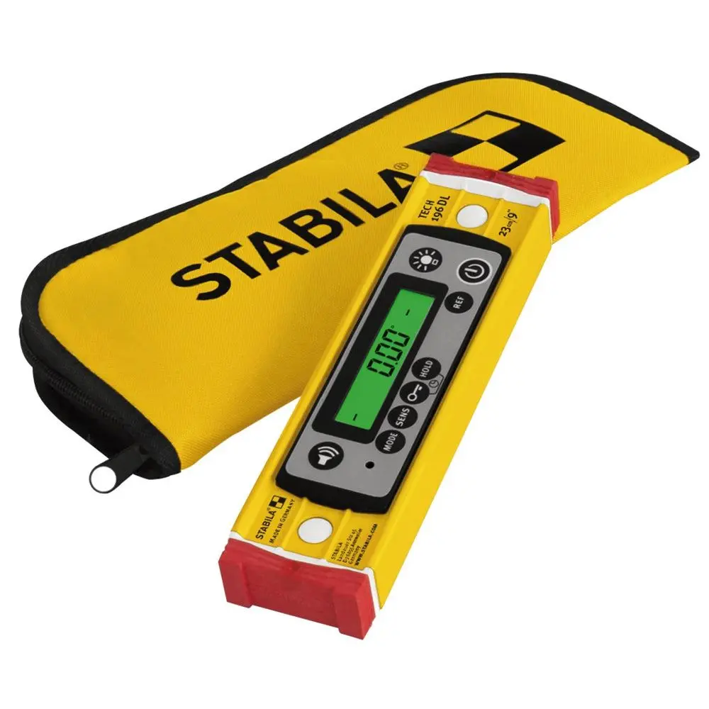 Stabila Stb196dl-23 Tech 196 Dl Digital Spirit Level 23Cm Precision Tool For Accurate Measurements 19831 1