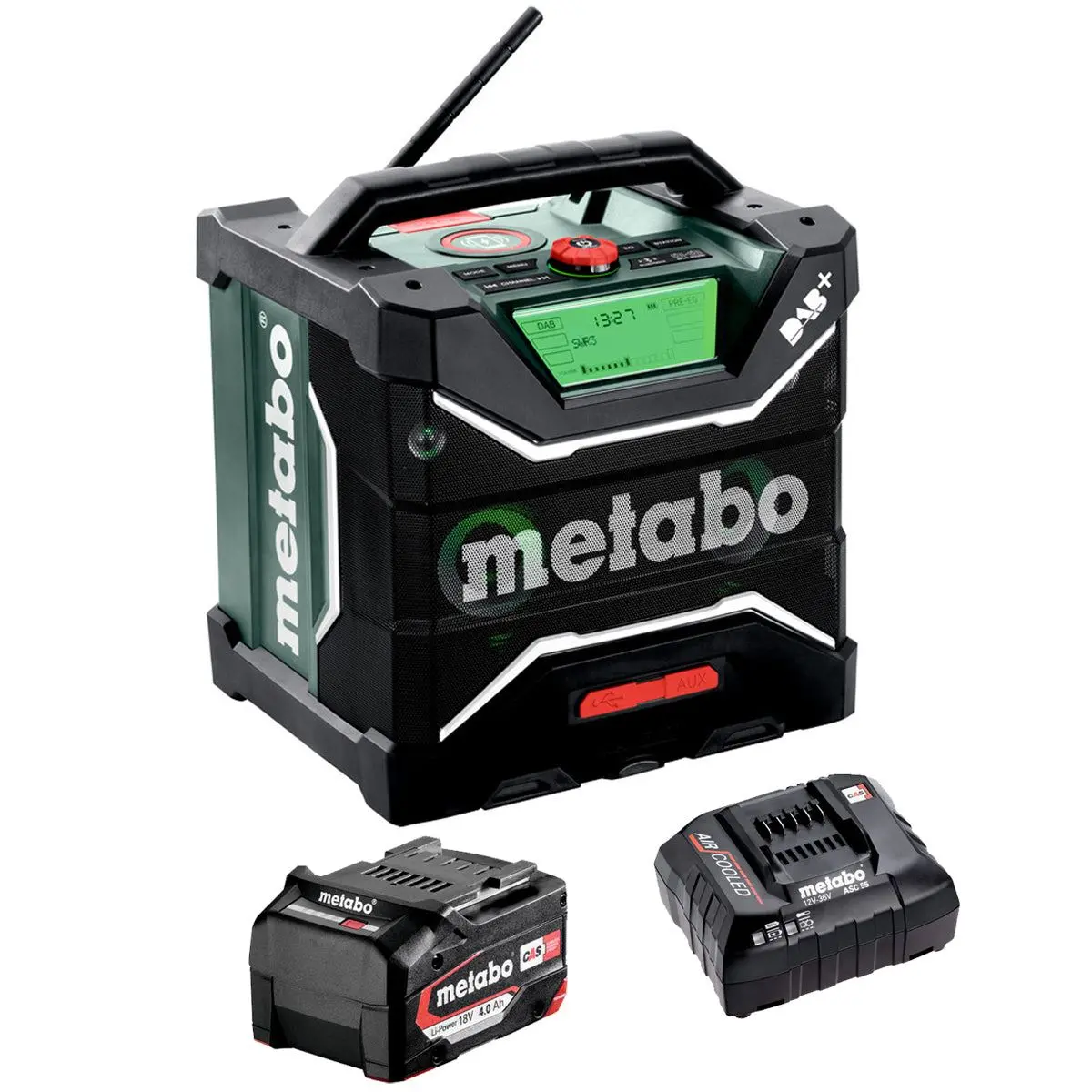 Metabo Rc 12-18 32W Bt Dab+ 12-18V Bluetooth Radio With 1 X 4.0Ah Battery & Charger 1