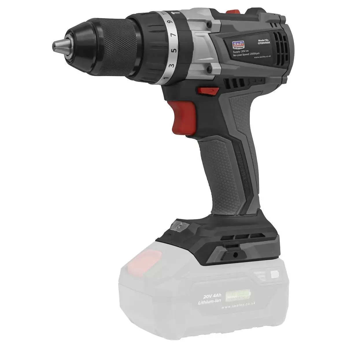Sealey Cp20vddx 20V Brushless 13Mm Combi Drill Body Only 1