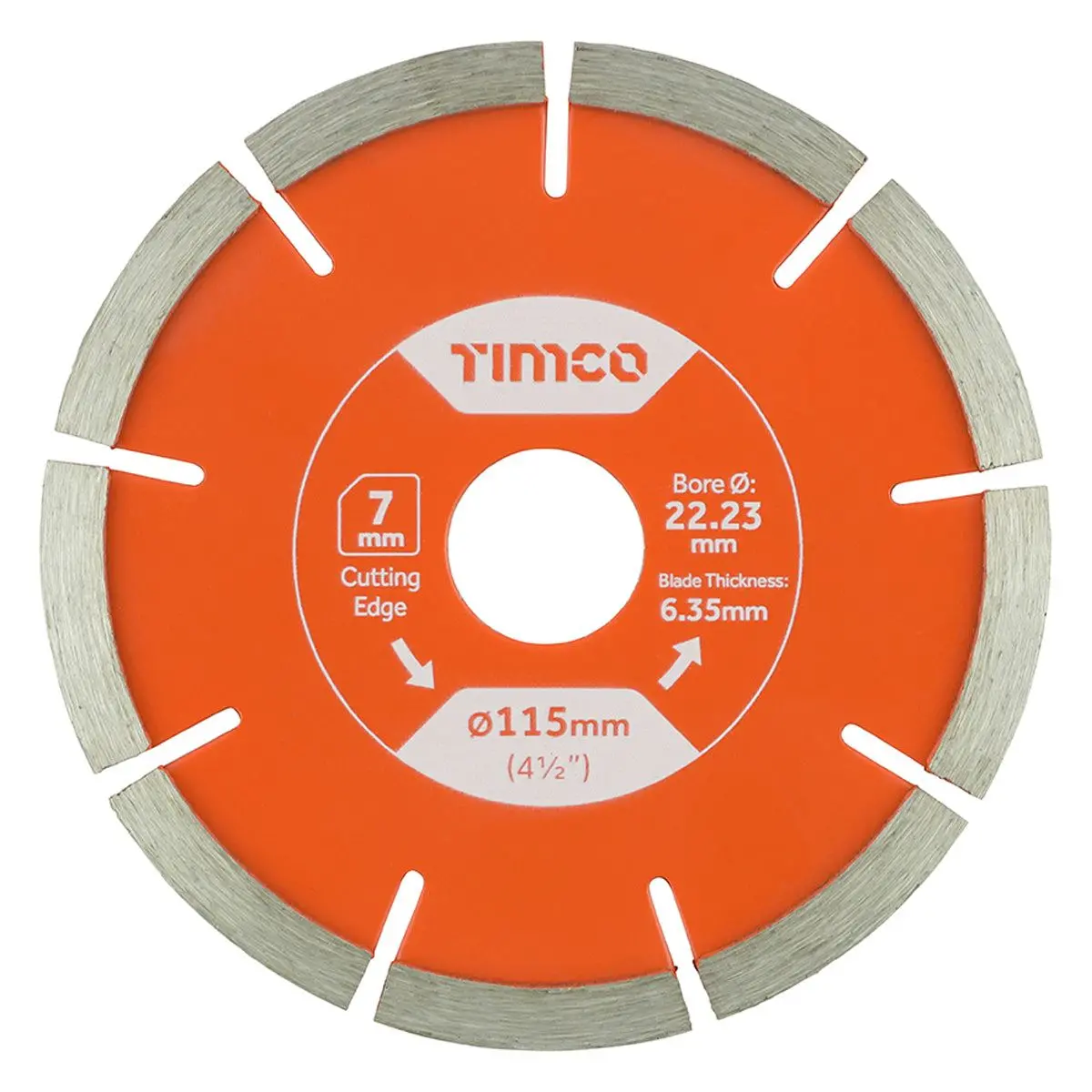 Timco 115Mm Segmented Mortar Raking Diamond Blade Mre115 1