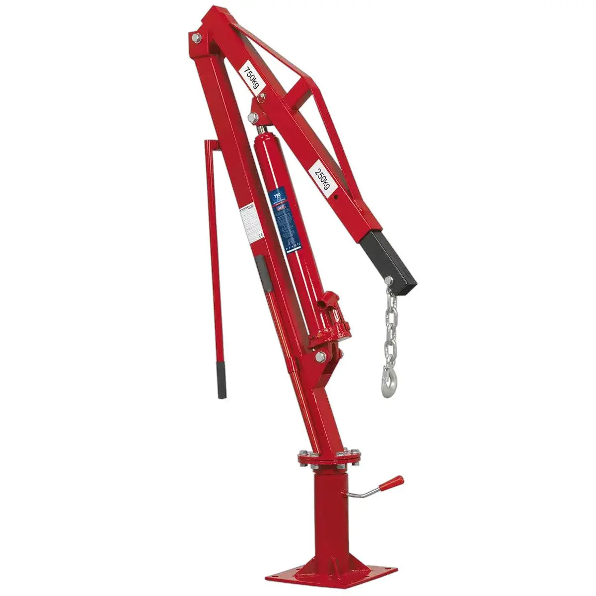Sealey Ssc750 Static Mounted Crane 750Kg 1