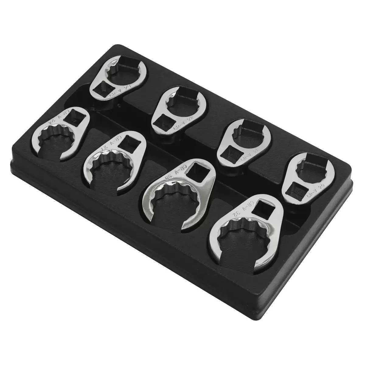 Sealey Ak5981 Premier Crow's Foot Spanner Set 1/2"Sq Drive 8Pc 2