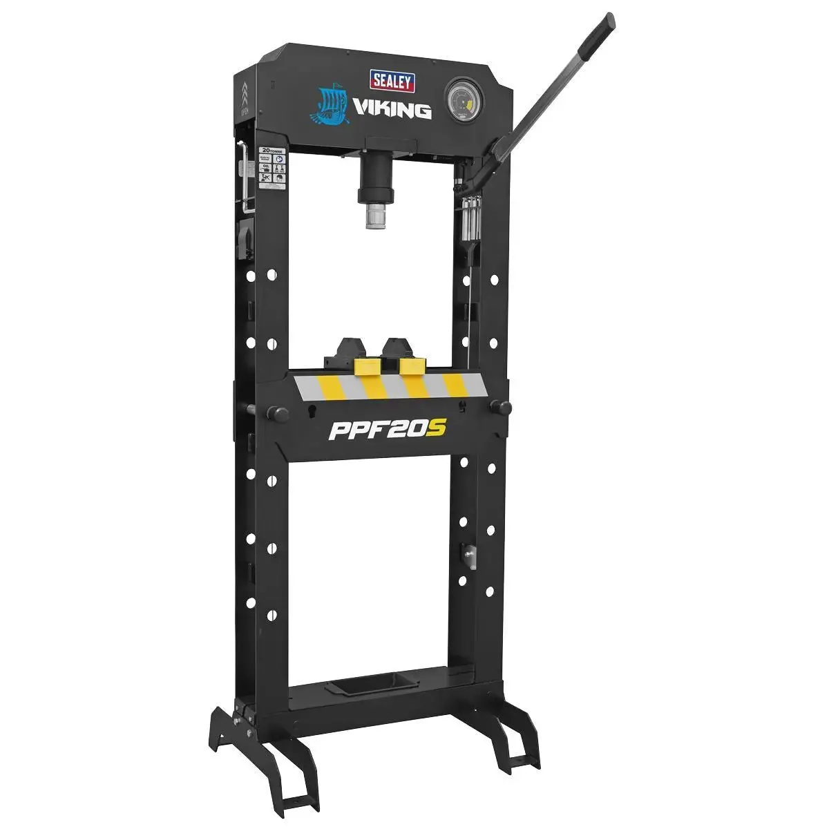 Sealey Ppf20s Viking Hydraulic Press 20 Tonne Floor Type 1