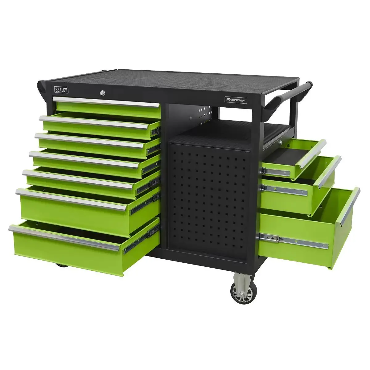 Sealey Ap45mws Mobile Workstation 10 Drawer 1140Mm 1