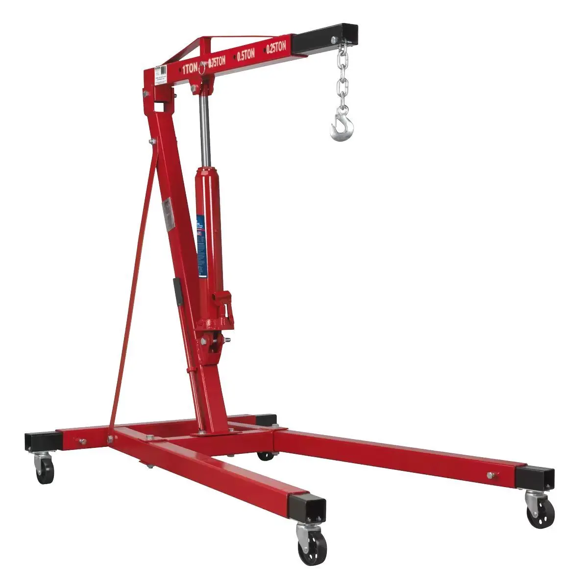 Sealey Sc10lr Crane 1Tonne Long Reach Extendable Legs 1