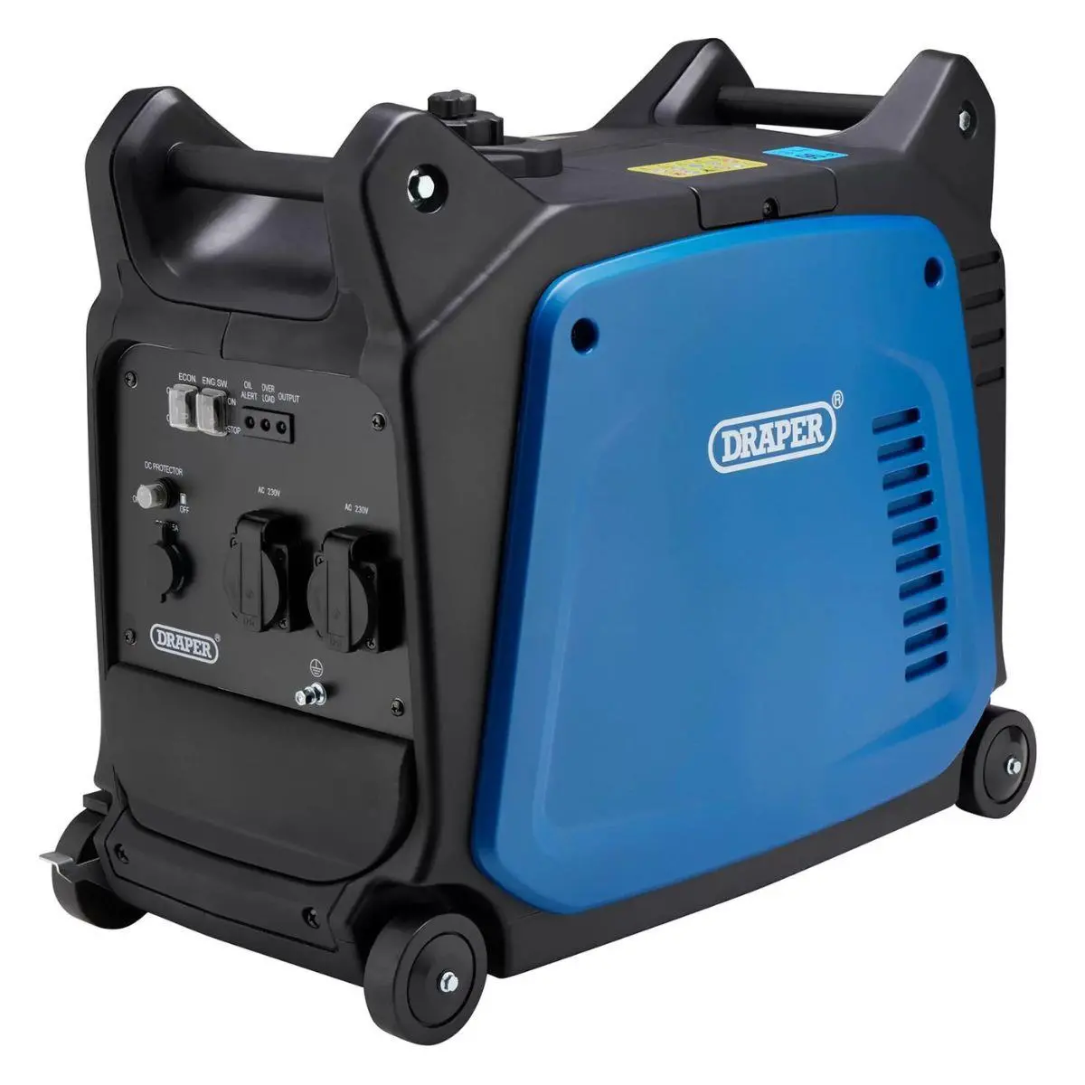 Draper Tools Dgi3500di Petrol Inverter Generator 2800W/230V 95198 1