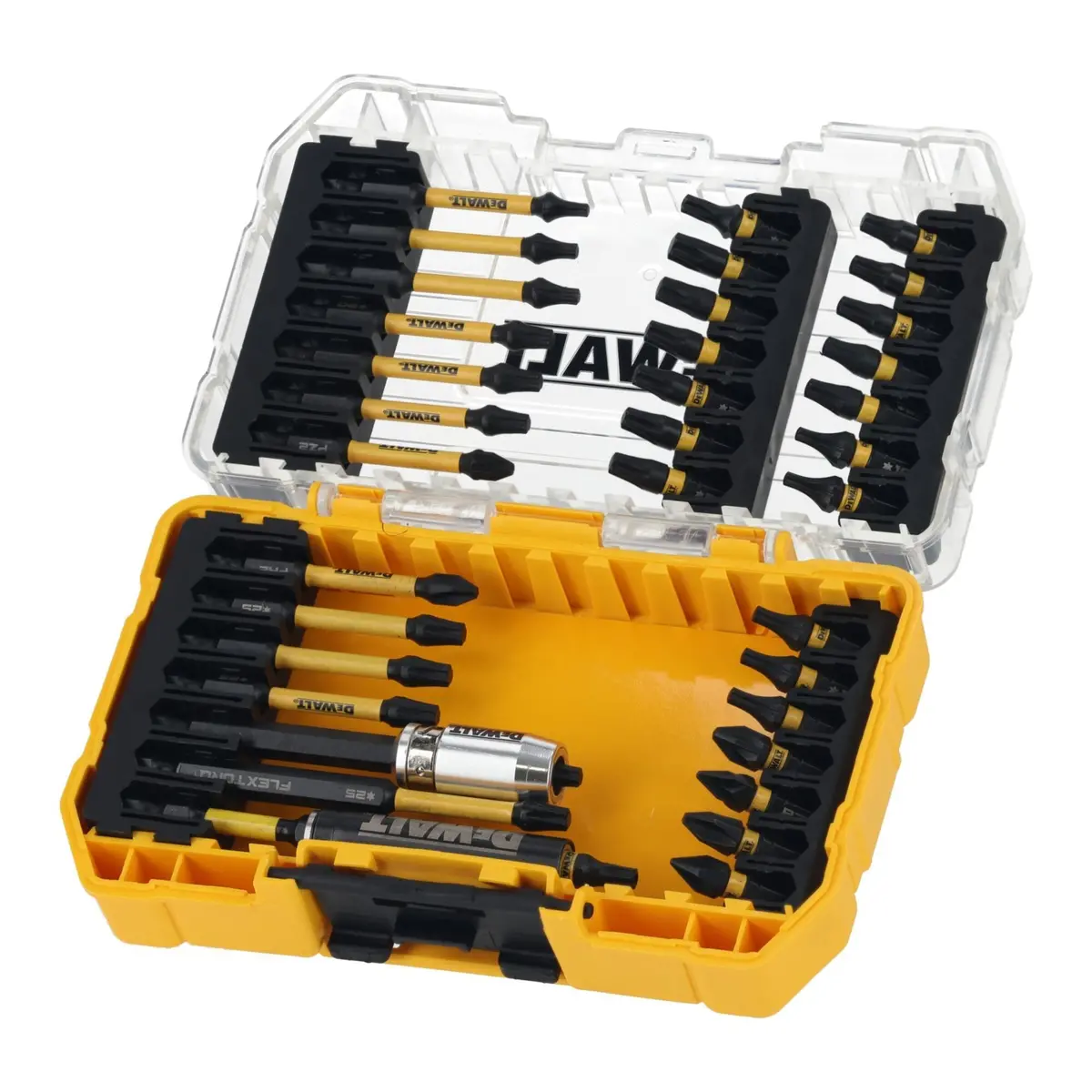 Dewalt Dt70732t-Qz Flextorq Screwdriver Bit Set Of 37 Pieces In Toughcase 1