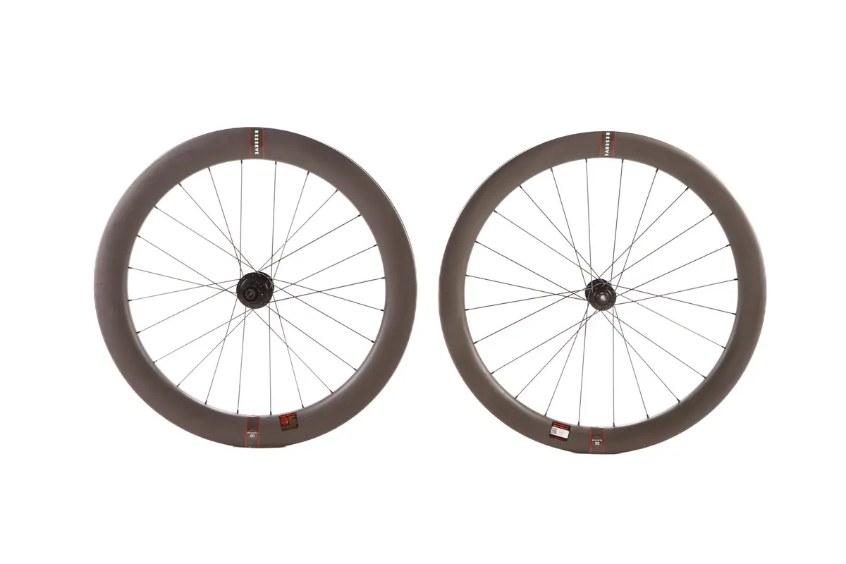 Reserve 52/63 Carbon Disc Wheelset, Shimano Freehub 1