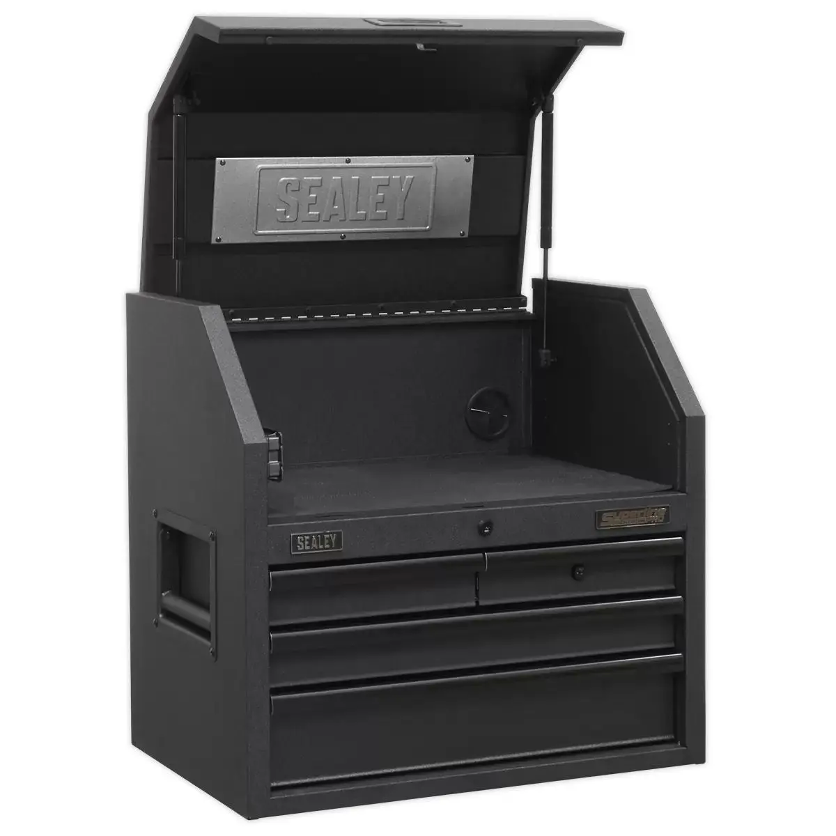 Sealey Ap2704be Top Chest 4 Drawer 660Mm Soft Close Drawers 1