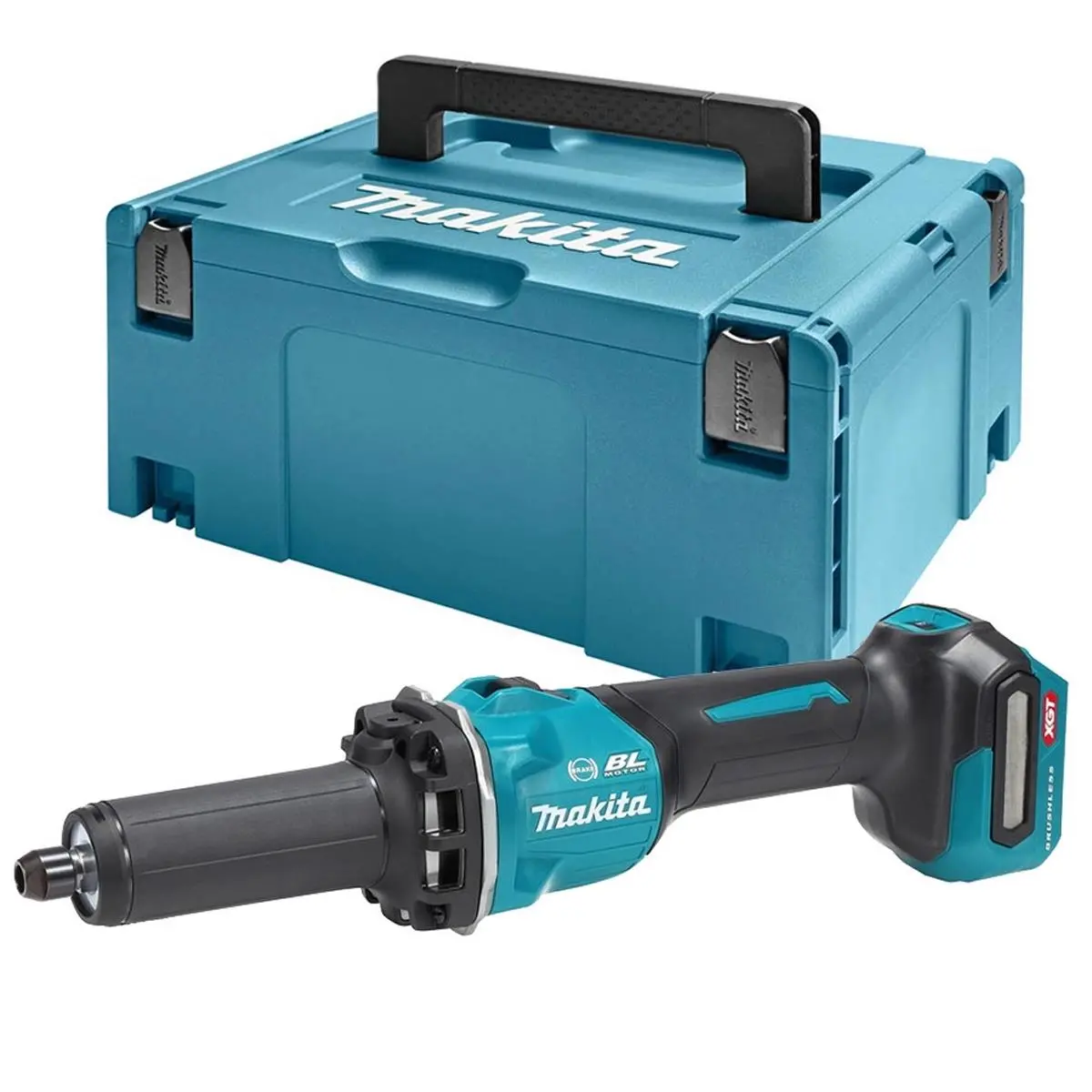 Makita Gd001gz01 40V Max Xgt 6Mm Brushless Die Grinder Body Only With Makpac Case 1