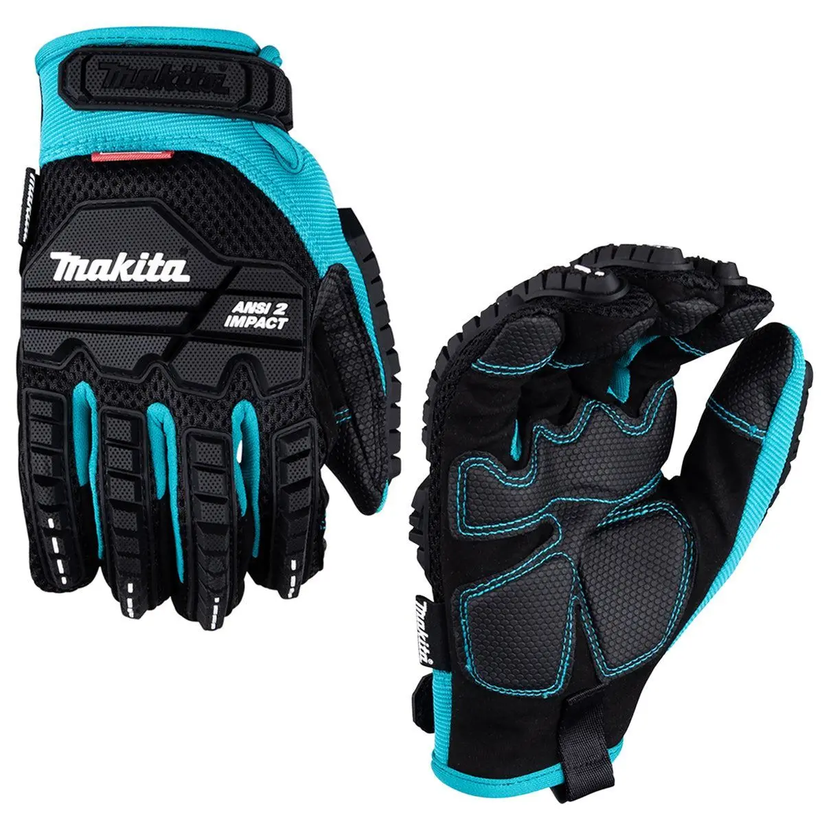 Makita P-84464 Advanced Ansi 2 Impact-Rated Demolition Gloves Size Medium 1