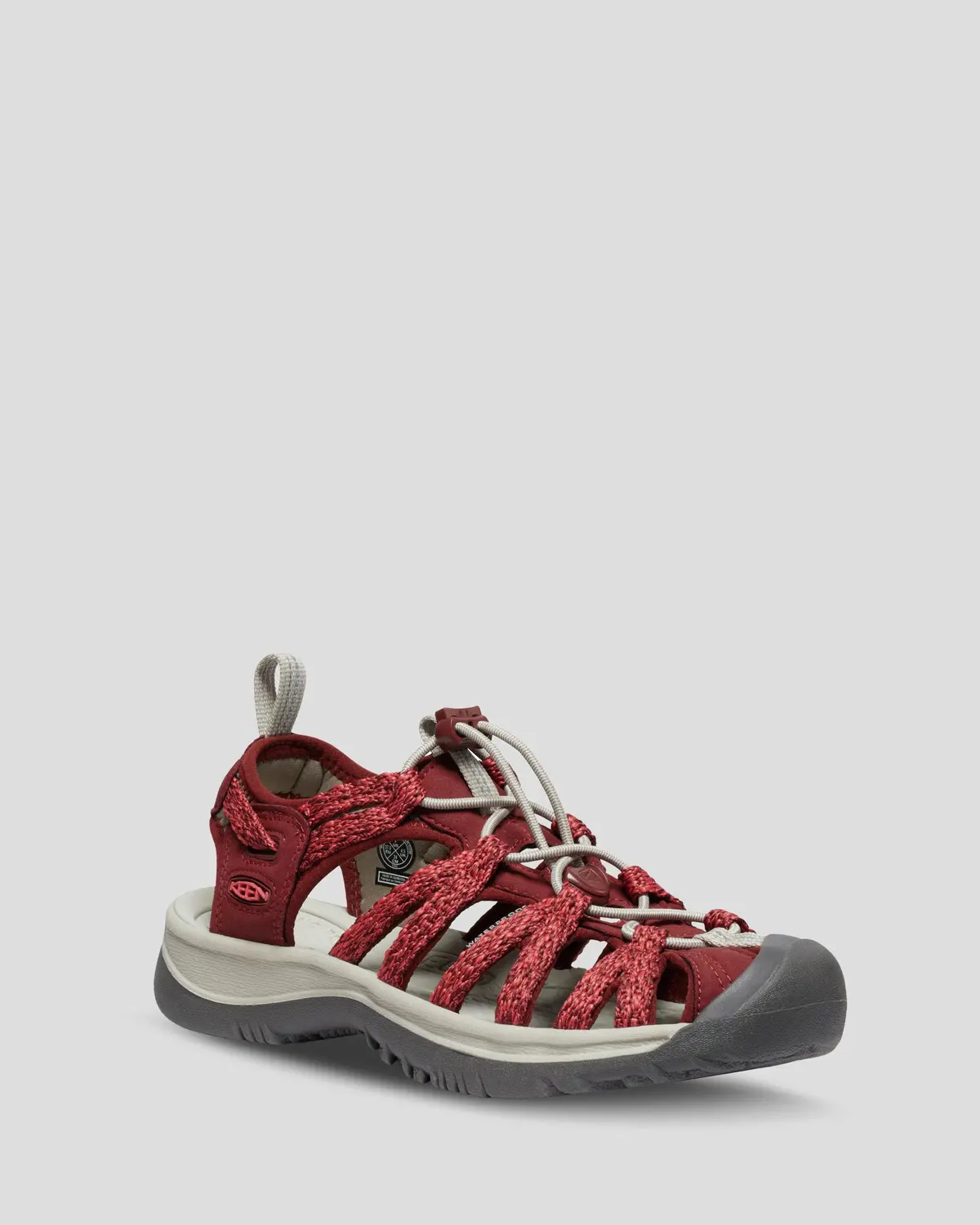 Women's Keen Whisper Sandals - Cayenne/Fired Brick 1