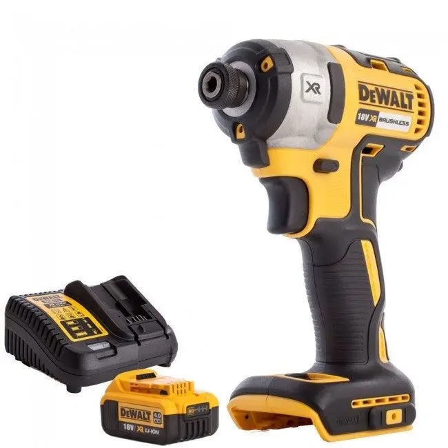 Dewalt Dcf887n 18V Brushless Impact Driver With 4.0Ah Battery & Charger 1