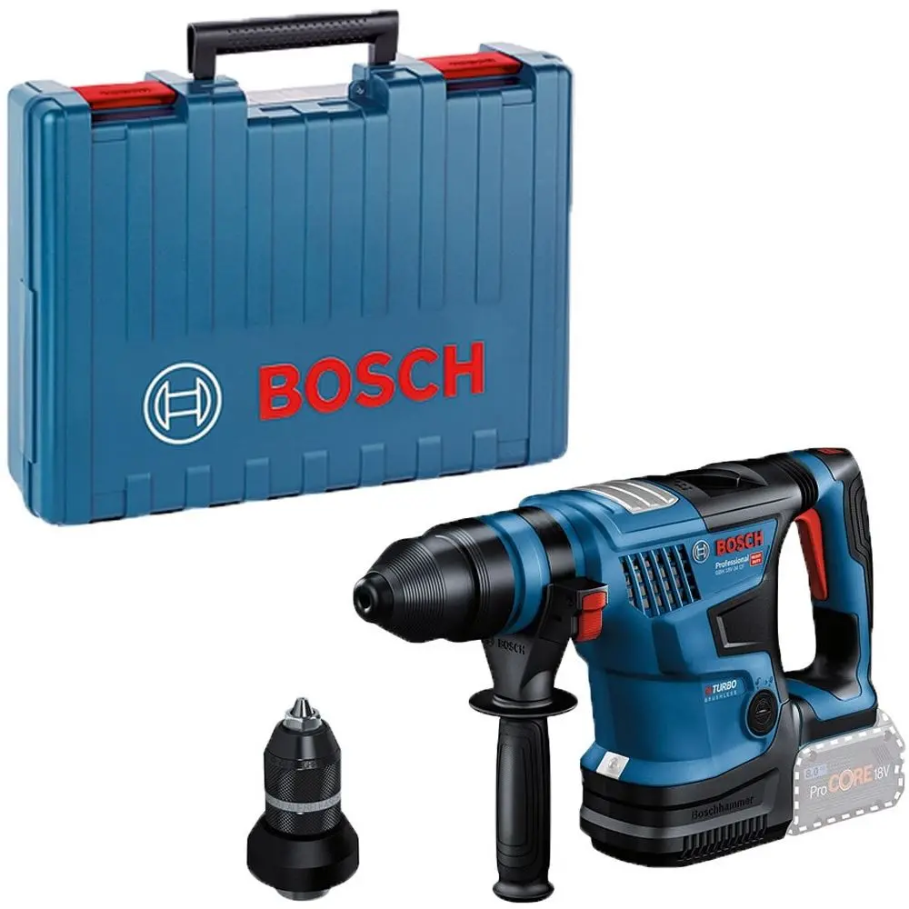 Bosch Gbh 18V-34 Cf Professional Biturbo Sds-Plus Rotary Hammer Body Only 0611914001 1